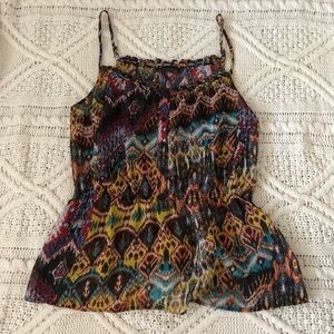Boho peplum top